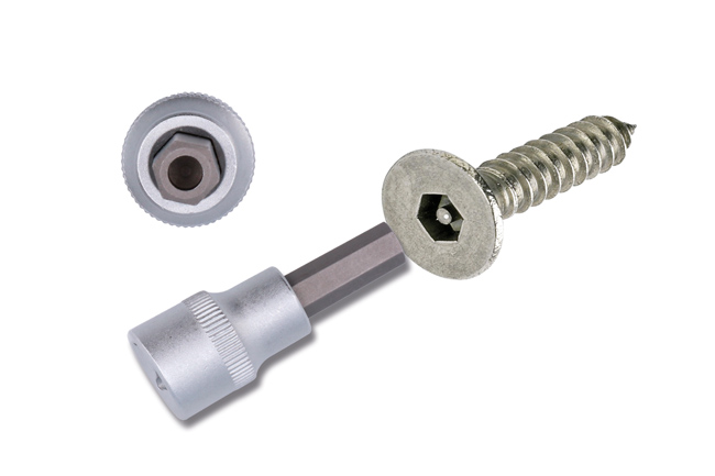 Laser Tools 9282 Security Hex Socket Bit Set 1/4"D, 3/8"D, 1/2"D 13pc