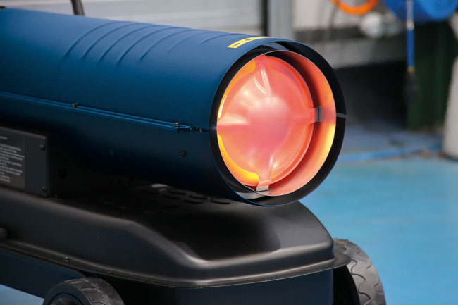 Laser Tools 9306 Workshop Heater with Thermostat, Diesel/Paraffin - 37kW