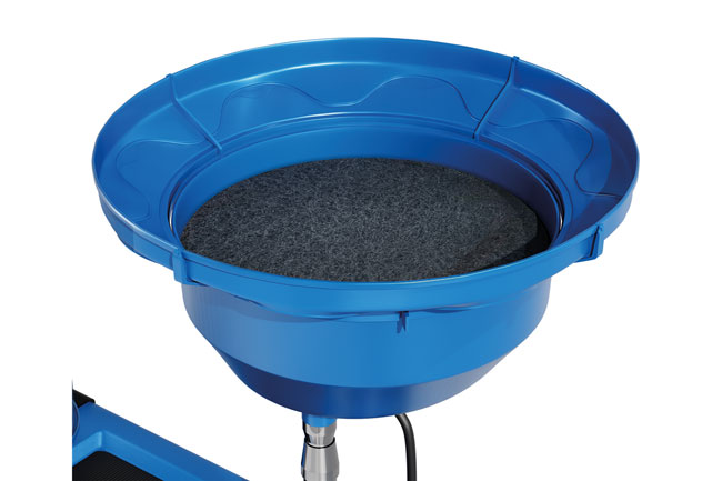 Laser Tools 9317 Oil Drain Funnel Extension Ring with Anti-Splash Pads - 4pc