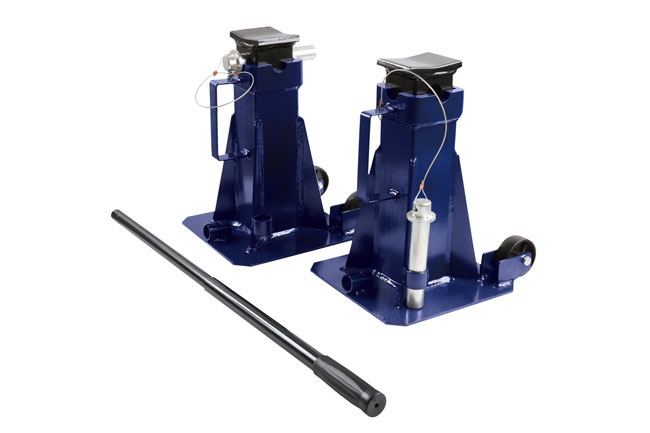 Laser Tools 9336 Heavy-Duty Axle Stands 2pc - 22 Tonne