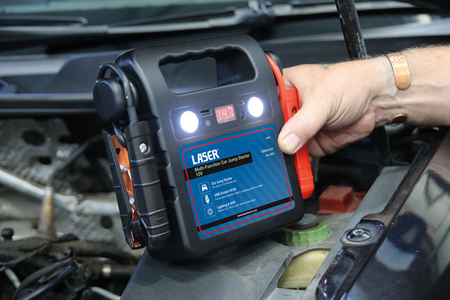 Laser Tools 9343 Multi-Function Car Jump Starter 12V