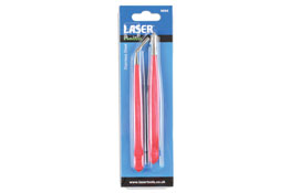 6692 Stainless Steel Tweezers 2pc