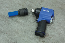 Laser Tools 9173 Twin Drive Impact Wheel Sockets - 4pc