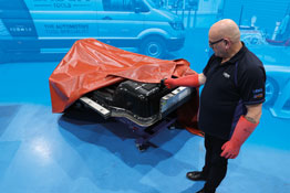 Laser Tools 9260 Fire Blanket for EV Battery 3m x 3m 550°C