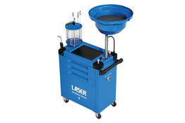 Laser Tools 9317 Oil Drain Funnel Extension Ring with Anti-Splash Pads - 4pc