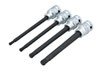 9207 Ball Ended Triple Square Bit Sockets 4pc